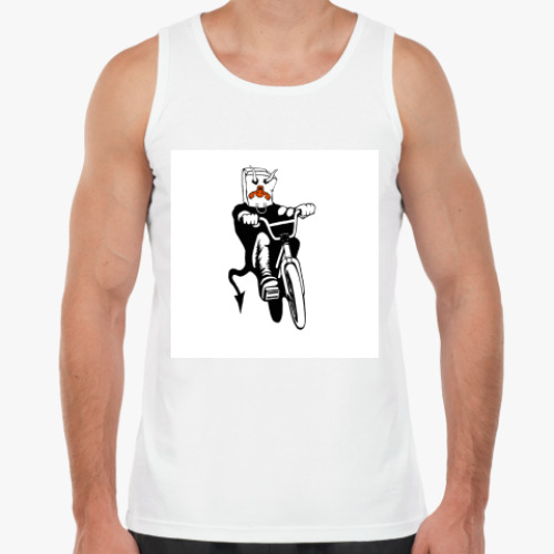 Майка с принтом Чёртик