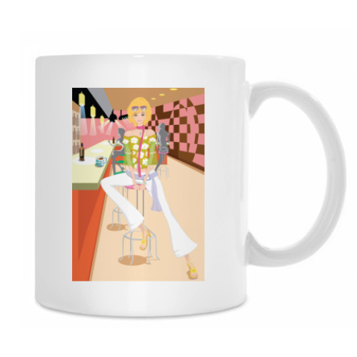 Кружка с принтом Девичник