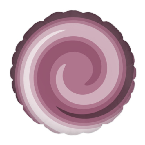 Подушка с принтом Шоколадная абстракция