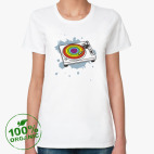 Женская футболка органик