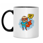 Кружка двухцветная