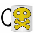 Кружка двухцветная