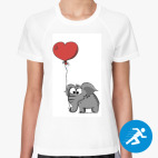 Женская спортивная футболка