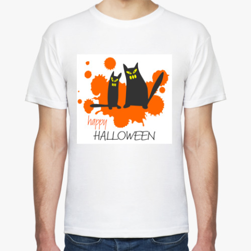 Футболка с принтом 'Коты'