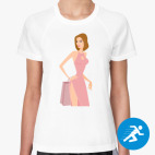Женская спортивная футболка