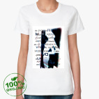 Женская футболка органик