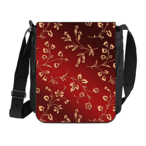 Сумка на плечо (мини-планшет) с принтом Для гламурных цыпочек