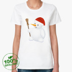 Женская футболка органик