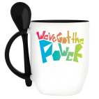 Кружка с ложкой