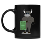 Кружка цветная UV-DTF