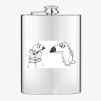 Фляжка стальная