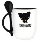 Кружка с ложкой