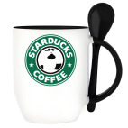 Кружка с ложкой