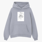 Толстовка худи оверсайз