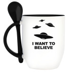 Кружка с ложкой