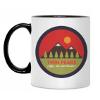 Кружка двухцветная