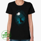 Женская футболка органик