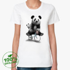 Женская футболка органик