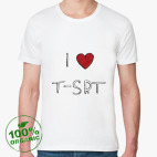 Мужская футболка органик