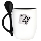 Кружка с ложкой