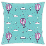 Hot Air Balloon in the Clouds