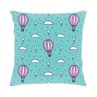 Hot Air Balloon in the Clouds