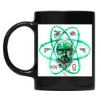 Кружка цветная UV-DTF