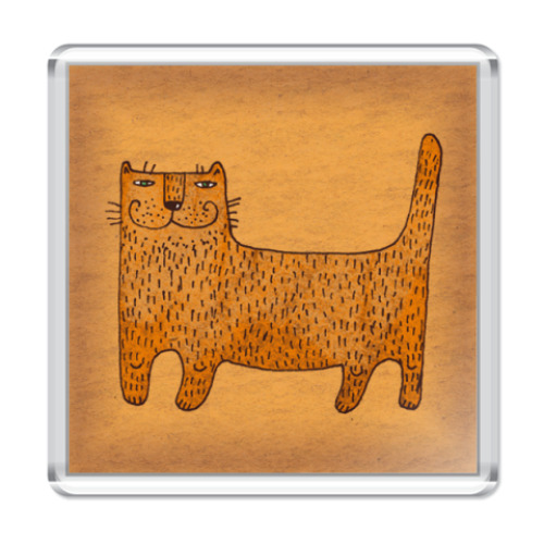 Магнит с принтом   'ТерраКот'