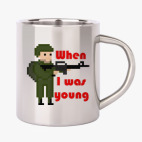 Кружка металлическая