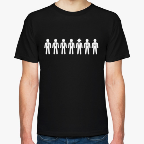 Футболка с принтом Другой