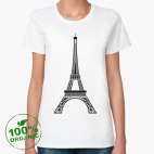 Женская футболка органик