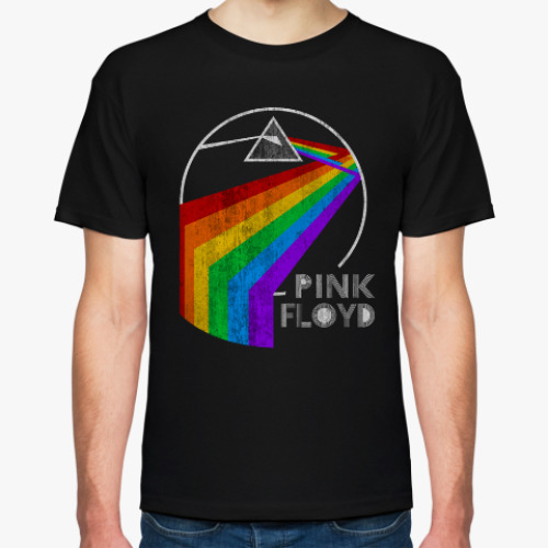 Футболка с принтом Pink Floyd