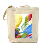 Холщовая сумка шоппер «Цвет»