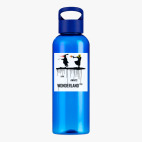 Прозрачная спортивная бутылка