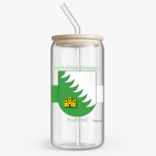 Банка с бамбуковой крышкой