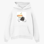 Толстовка худи оверсайз