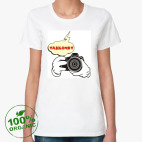 Женская футболка органик