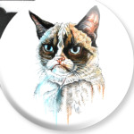 Грустный кот