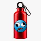 Металлическая бутылка 400 мл UV-DTF