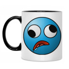 Кружка двухцветная