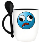 Кружка с ложкой