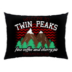 Подушка 47x35 см с цветной обратной стороной Сериал Твин Пикс Twin Peaks