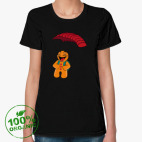 Женская футболка органик