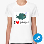 Женская спортивная футболка