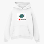 Толстовка худи оверсайз