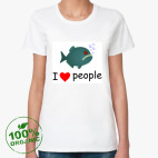 Женская футболка органик