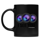 Кружка цветная UV-DTF