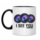 Кружка двухцветная