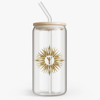 Банка с бамбуковой крышкой