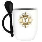 Кружка с ложкой